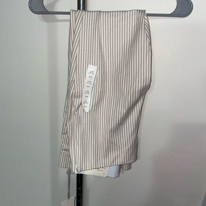 Size 2 pink & white striped A New Day pants